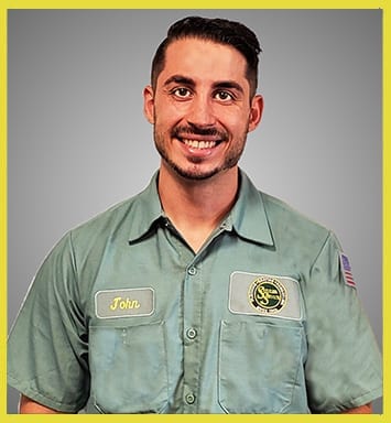 Technician John Heilman