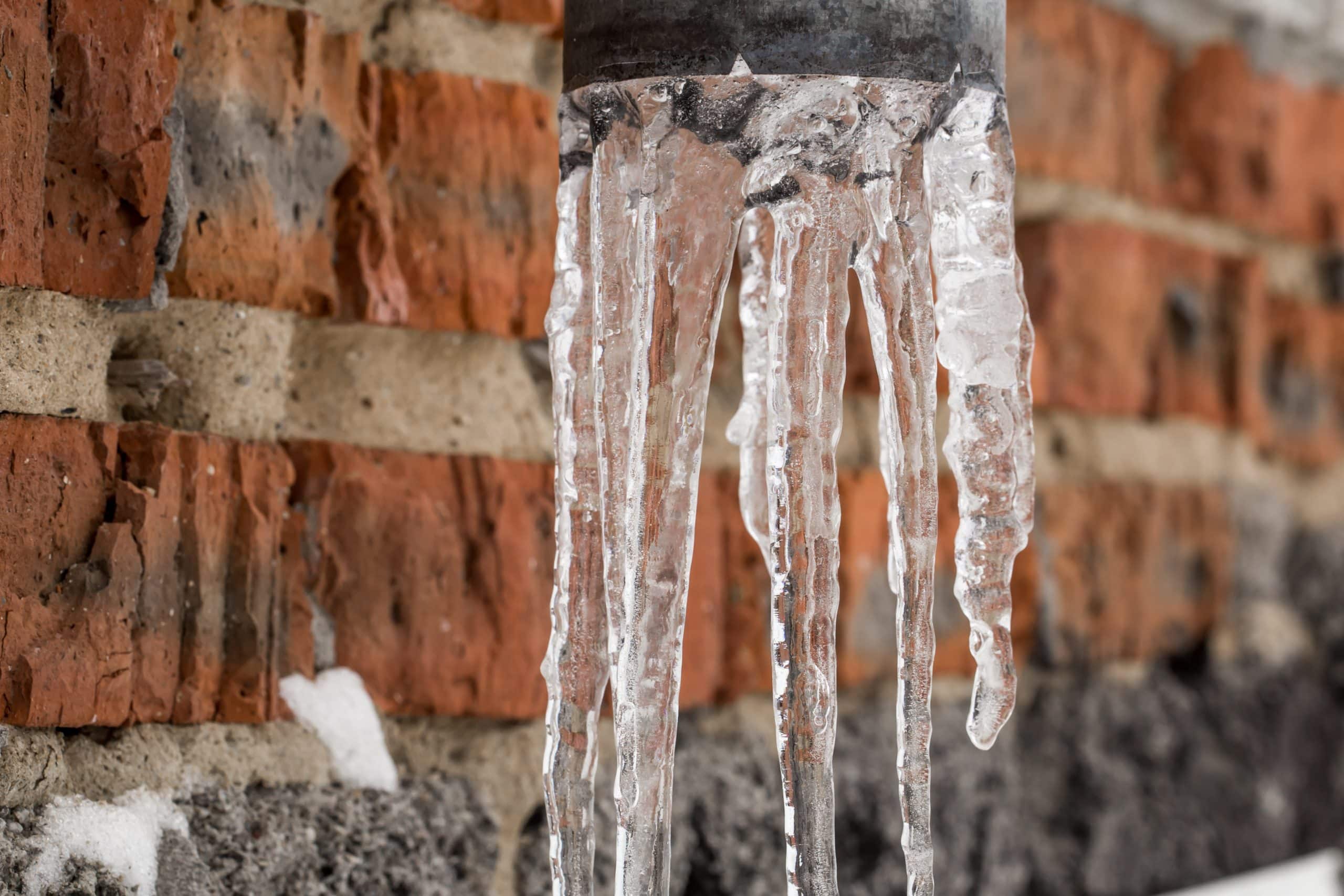 Pipe frozen while homeowner was gone on a winer vacation