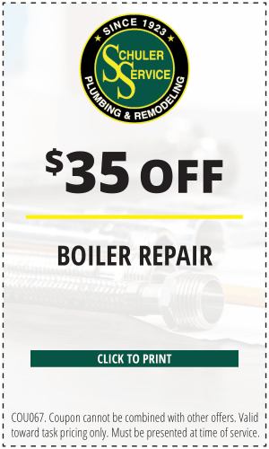 $35 off boiler repair. Click to print. COU067. Coupon cannot be combined with other offers. Valid toward task pricing only. Must be presented at time of service.